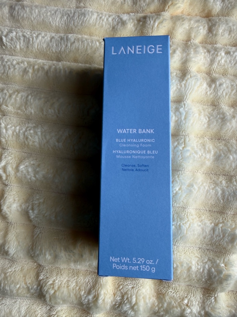 LANEIGE Water Bank Blue Hyaluronic Cleansing Foam - Light Blue